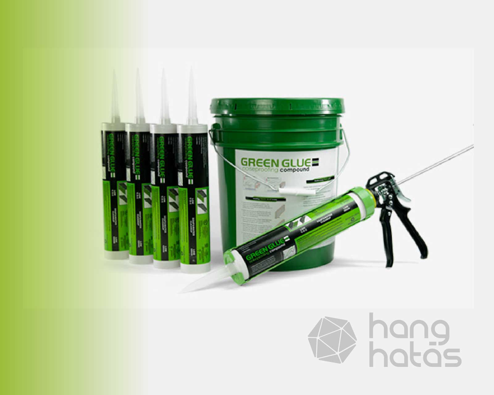 Green Glue Compound kiszerelés_HangHatáás
