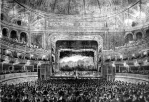 Teatro dal Verme Interior Circa 1875