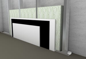 izifon wall application with barrier